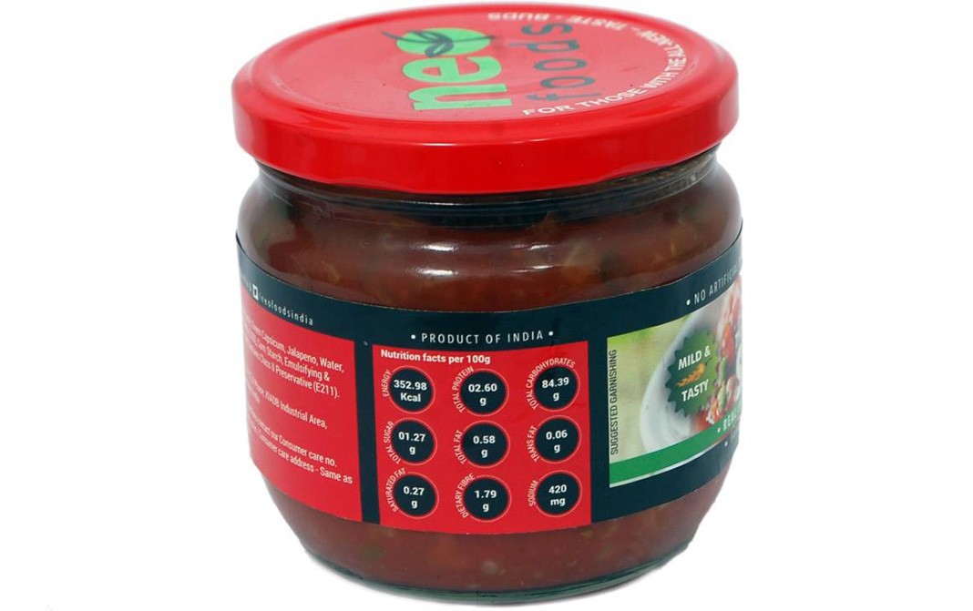 Neo Thick N' Chunky (Mild & Tasty)   Glass Jar  330 grams